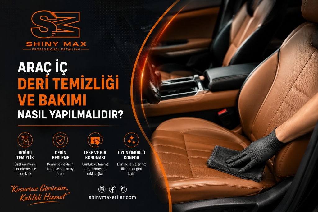 Araç İç Deri Temizliği ve Bakımı Nasıl Yapılmalıdır?